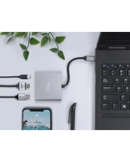 NATEC MULTI PORT FOWLER MINI (USB-C PD, USB 3.0, HDMI 4K) NMP-1607