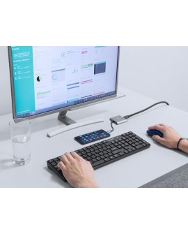 NATEC MULTI PORT FOWLER MINI (USB-C PD, USB 3.0, HDMI 4K) NMP-1607