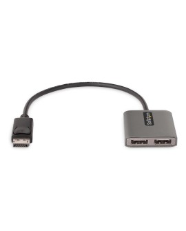 StarTech.com MST14DP122DP adapter kablowy 0,3 m DisplayPort 2 x DVI Szary