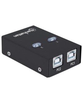 MANHATTAN AUTOMATYCZNY PRZEŁĄCZNIK USB 2.0 2/1 MAN