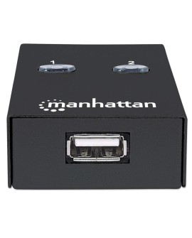 MANHATTAN AUTOMATYCZNY PRZEŁĄCZNIK USB 2.0 2/1 MAN