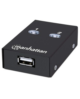 MANHATTAN AUTOMATYCZNY PRZEŁĄCZNIK USB 2.0 2/1 MAN