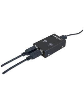 MANHATTAN AUTOMATYCZNY PRZEŁĄCZNIK USB 2.0 2/1 MAN
