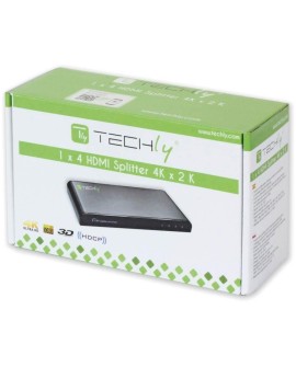 TECHLY SPLITTER HDMI 1/4 ULTRA HD 3D IDATA HDMI-4K4