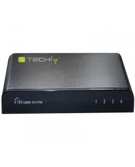 TECHLY SPLITTER HDMI 1/4 ULTRA HD 3D IDATA HDMI-4K4