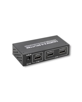 QOLTEC SPLITTER AKTYWNY ROZDZIELACZ HDMI V. 2.0 | 1X2 | EDID+IR