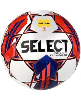 Piłka nożna Select Derbystar Brillant Training DB v23 biało-czerwono-niebieska 18180 rozm. 5