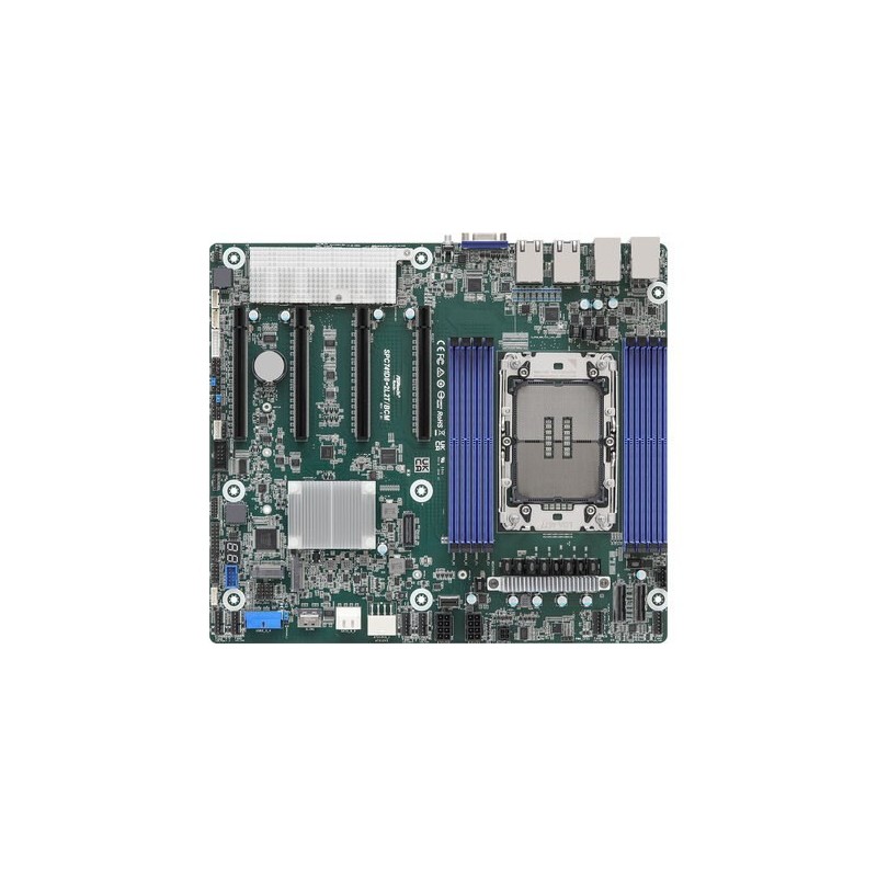 Płyta główna ASRock SPC741D8-2L2T/BCM 1x LGA4677 Intel Xeon Scalable 4/5gen C741 (8xDIMM, NVMe, 2x10GbE, 2xGbE, IPMI)