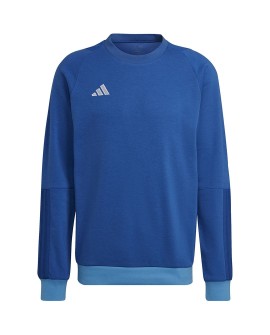 Bluza męska adidas Tiro 23 Competition Crew niebieska HU1325