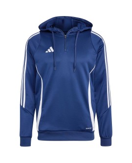 Bluza męska adidas Tiro 24 Training Hooded niebieska IR9398