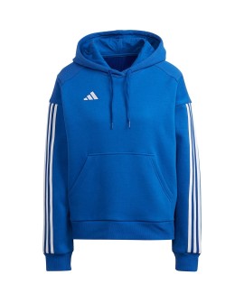 Bluza damska adidas Tiro 23 Competition Cotton Hoodie niebieska IC4617