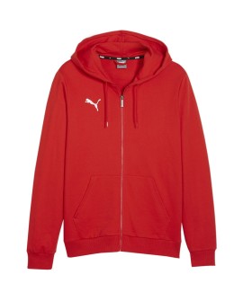 Bluza męska Puma Team Goal Casuals Hooded czerwona 658595 01