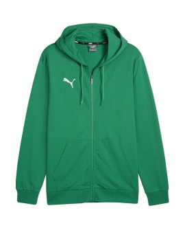 Bluza męska Puma Team Goal Casuals Hooded zielona 658595 05