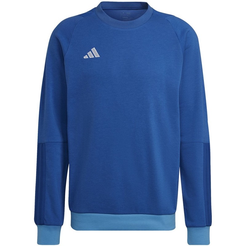 Bluza męska adidas Tiro 23 Competition Crew niebieska HU1325