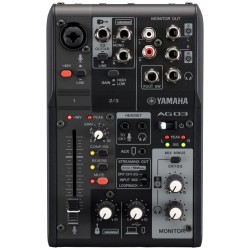 Yamaha AG03 MK2 czarny -...