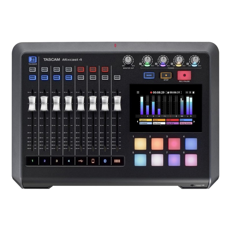 Tascam Mixcast 4 - Mikser do nagrywania podcastów