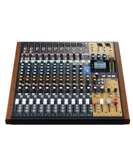 Tascam Model 16 - 14-kanałowy mikser analogowy z 16-ścieżkowym, cyfrowym rejestratorem