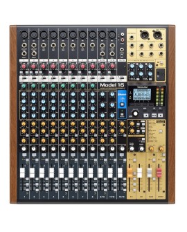 Tascam Model 16 - 14-kanałowy mikser analogowy z 16-ścieżkowym, cyfrowym rejestratorem