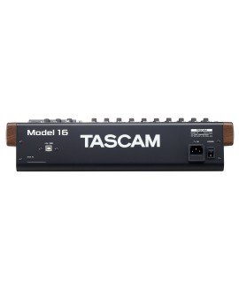 Tascam Model 16 - 14-kanałowy mikser analogowy z 16-ścieżkowym, cyfrowym rejestratorem