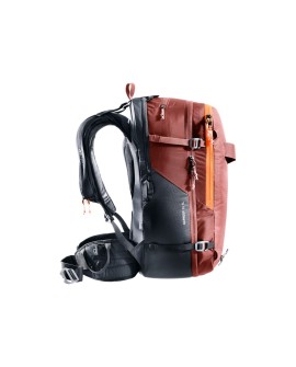 Plecak lawinowy Deuter Alproof 30 SL - redwood/black