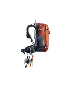 Plecak lawinowy Deuter Alproof 30 SL - redwood/black