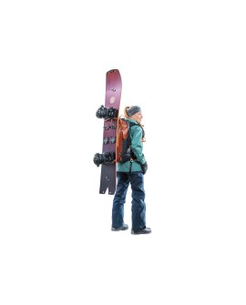 Plecak lawinowy Deuter Alproof 30 SL - redwood/black