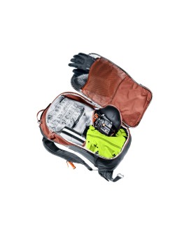 Plecak lawinowy Deuter Alproof 30 SL - redwood/black