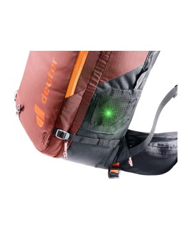 Plecak lawinowy Deuter Alproof 30 SL - redwood/black
