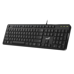 Genius Slimstar M200 klawiatura przewodowa (USB) CZ/SK, czarna
