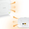 Acces Point Wi-Fi 6 Zyxel NWA50AX 2.4GHz(2x2)/5GHz(2x2) PoE+ 1x1G