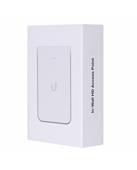 Acces Point Wi-Fi 5 Ubiquiti UniFi In-Wall HD 2.4GHz(2 x 2)/5GHz(4 x 4) PoE+/PoE 5x1G
