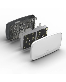 Acces Point Wi-Fi 7 Zyxel WBE660S 2.4GHz(4x4)/5GHz(4x4)/6GHz(4x4) PoE+/PoE++ 1x1G 1x10G
