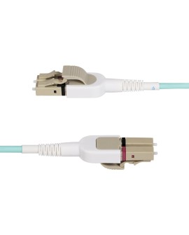 StarTech.com 450FBLCLC5SW kabel InfiniBand / światłowodowy 5 m LC LOMM Kolor Aqua