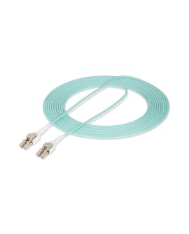 StarTech.com 450FBLCLC5SW kabel InfiniBand / światłowodowy 5 m LC LOMM Kolor Aqua