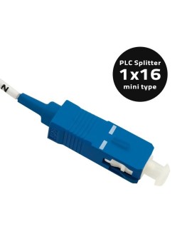 Qoltec 54209 Splitter 1x16 | SC/PC - SC/PC | G.657A | Singlemode | 0.9mm