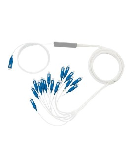 Qoltec 54209 Splitter 1x16 | SC/PC - SC/PC | G.657A | Singlemode | 0.9mm