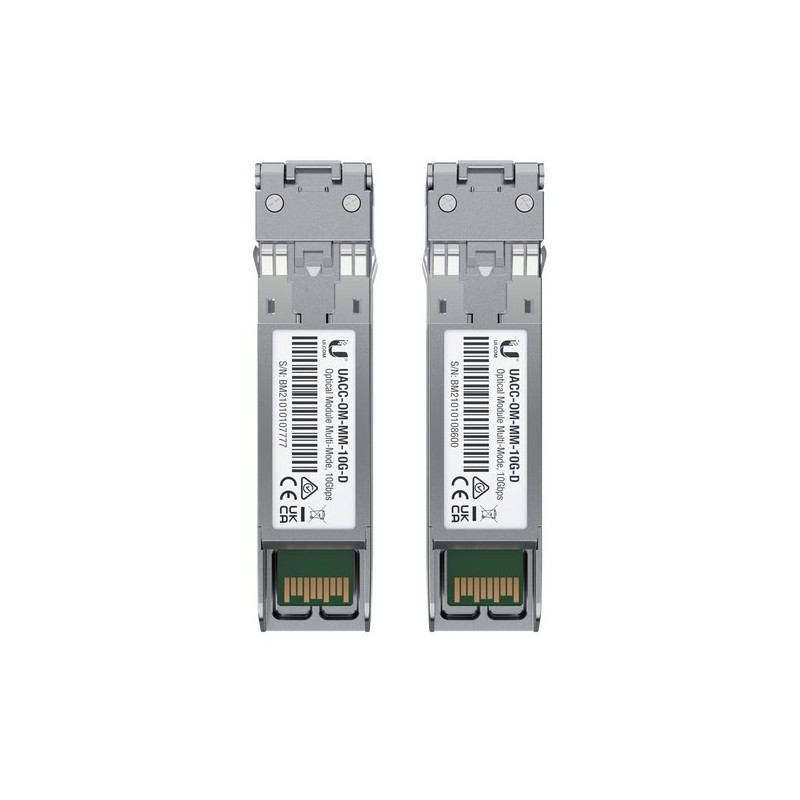Wkładka SFP+ Ubiquiti 10 Gbps Multi-Mode Optical Module 2-pack