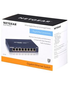 Switch Netgear GS108GE 8p Unmanaged Gigabit