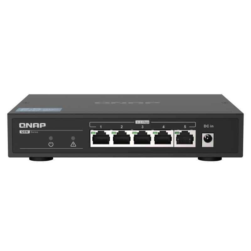 Qnap QSW-1105-5T, 5x 2.5GbE, unmanaged switch