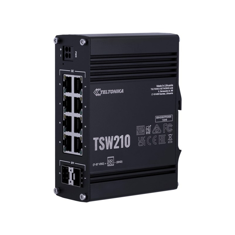 Switch Teltonika TSW210 10p Unmanaged Gigabit