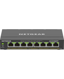 Switch Netgear GS308EPP-100PES 8p PoE 123W (PoE+: 8p) Unmanaged Gigabit