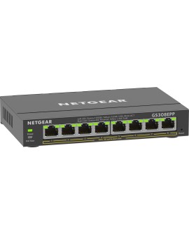 Switch Netgear GS308EPP-100PES 8p PoE 123W (PoE+: 8p) Unmanaged Gigabit