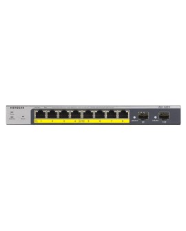 Switch Netgear GS110TP-300EUS 10p PoE 55W (PoE+: 8p) Managed Gigabit