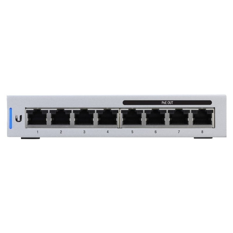 Switch Ubiquiti UniFi 8 PoE (Gen1) 8p PoE ( PoE+: 4 ) Managed Gigabit (US-8-60W-EU)