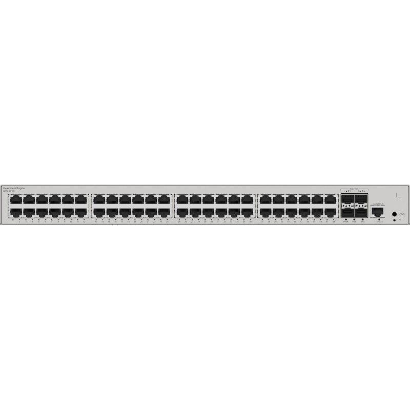 Huawei S220-48P4X Gigabit Ethernet (10/100/1000) Obsługa PoE 1U Szary