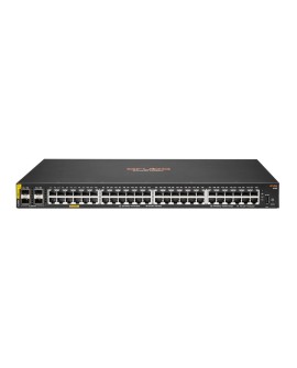 Aruba 6100 48G Class4 PoE 4SFP+ 370W Zarządzany L3 Gigabit Ethernet (10/100/1000) Obsługa PoE 1U Czarny