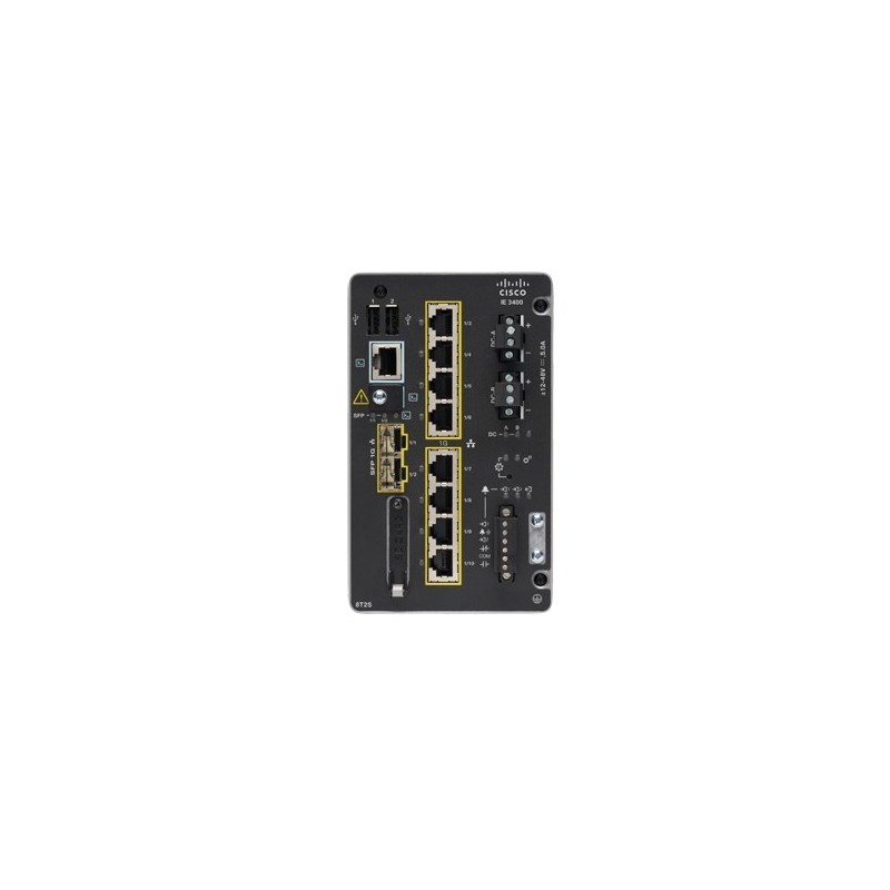 Cisco Catalyst IE3400 Zarządzany L2 Gigabit Ethernet (10/100/1000) Czarny