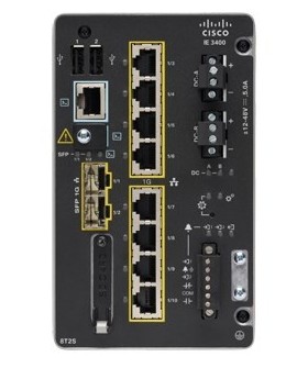 Cisco Catalyst IE3400 Zarządzany L2 Gigabit Ethernet (10/100/1000) Czarny
