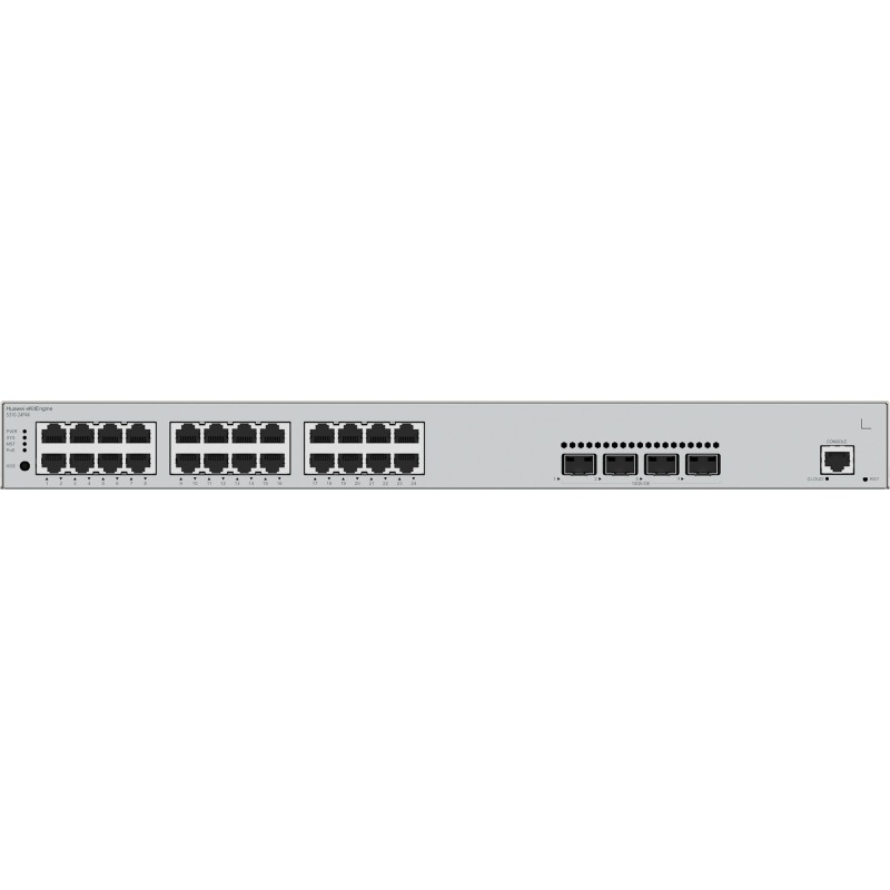 Huawei S310-24P4X Gigabit Ethernet (10/100/1000) Obsługa PoE 1U Szary