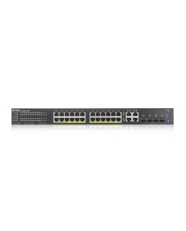 Switch Zyxel GS2220-28HP 28p PoE (PoE+: 24 ) 375W Managed Gigabit